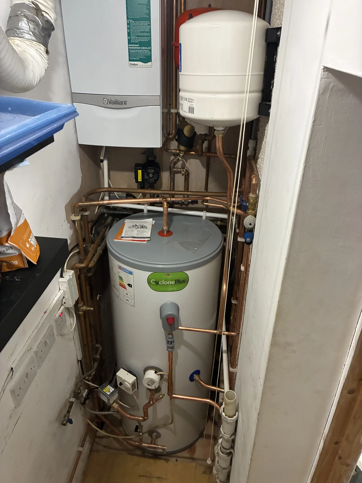 Comfort Heating Wimbledon boiler installation completed